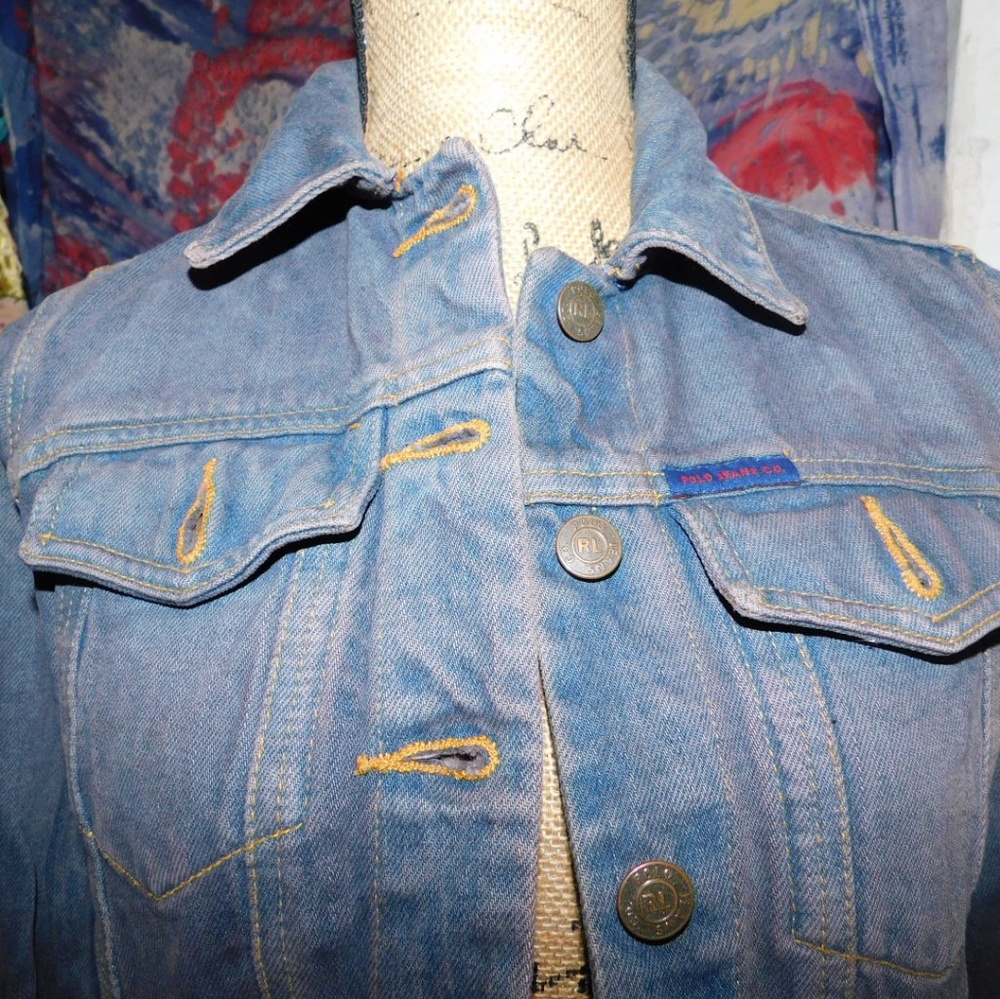 Womens polo Jean jacket